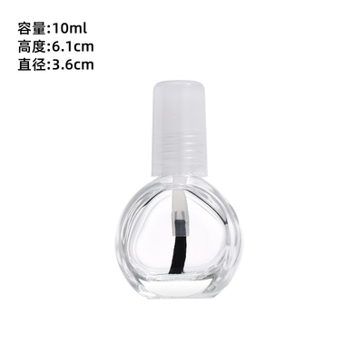 8ml指甲油瓶工厂现货批发定制甲油瓶喷色丝印烫金