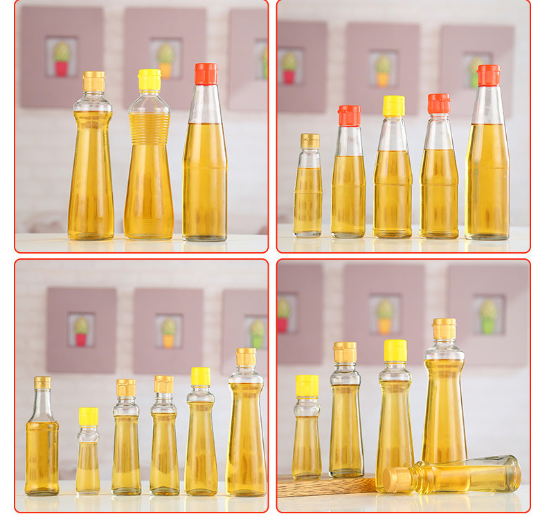亚麻籽油瓶小磨芝麻香油瓶花椒油瓶香油麻油玻璃瓶包装瓶